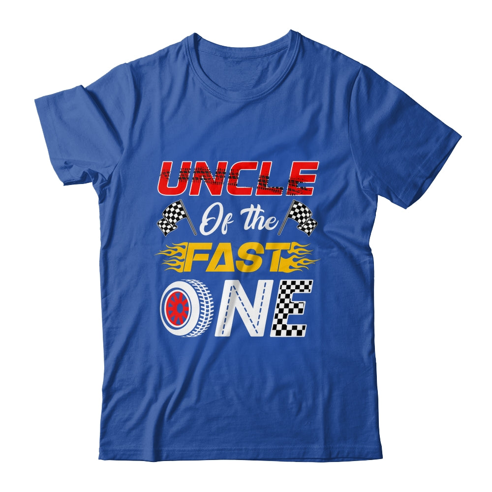 Uncle Of The Fast One 1st Birthday Race Car Family Shirt & Hoodie | siriusteestore