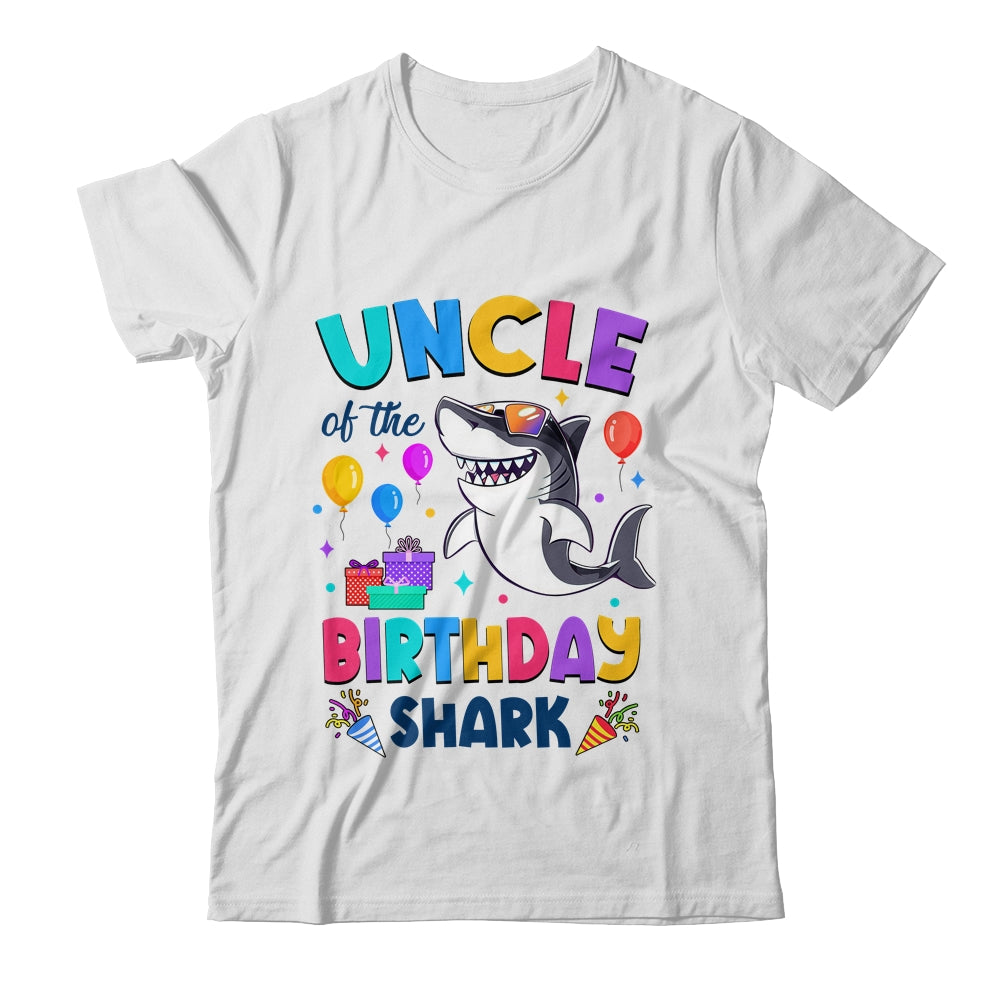 Uncle Of The Shark Birthday Family Matching Party Kids Shirt & Hoodie | siriusteestore