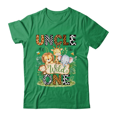 Uncle Of The Wild One First Birthday Boy Jungle Safari Shirt & Hoodie | siriusteestore