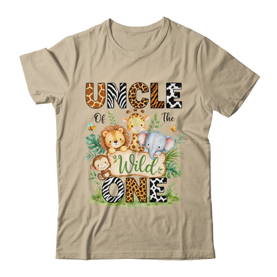 Uncle Of The Wild One First Birthday Boy Jungle Safari Shirt & Hoodie | siriusteestore