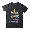 Unicorn Grandma Of The Birthday Princess Unicorn Flower Birthday Shirt & Hoodie | siriusteestore