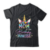 Unicorn Mom Of The Birthday Princess Unicorn Flower Birthday Shirt & Hoodie | siriusteestore