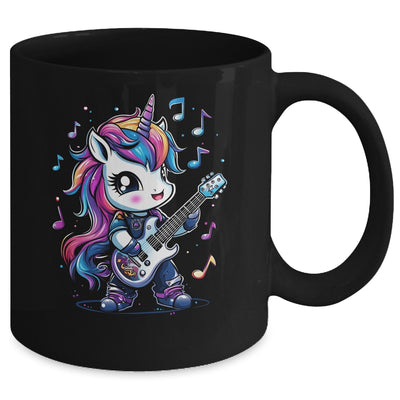 Unicorn Rock & Roll Guitar Rockin Music Guitarist Girl Women Mug | siriusteestore