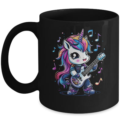 Unicorn Rock & Roll Guitar Rockin Music Guitarist Girl Women Mug | siriusteestore