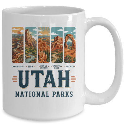 Utah National Parks Arches Bryce Canyon Zion Capitol Reef Mug | siriusteestore