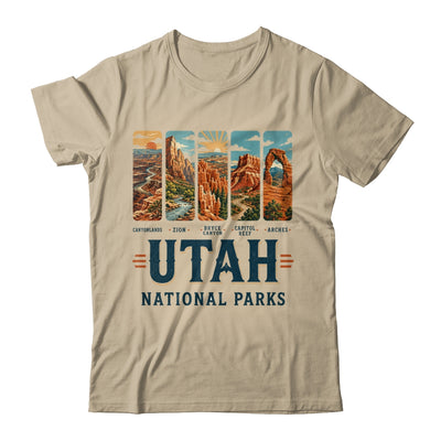 Utah National Parks Arches Bryce Canyon Zion Capitol Reef Shirt & Tank Top | siriusteestore