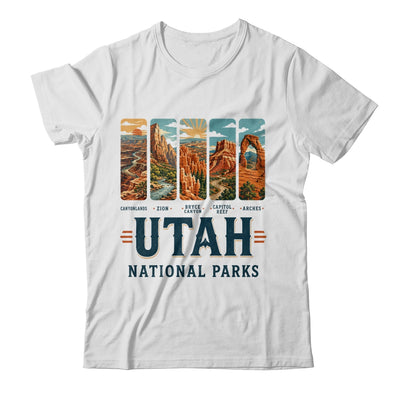 Utah National Parks Arches Bryce Canyon Zion Capitol Reef Shirt & Tank Top | siriusteestore