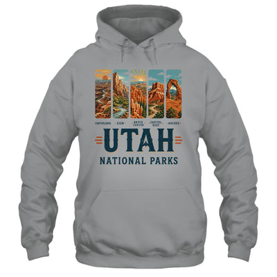 Utah National Parks Arches Bryce Canyon Zion Capitol Reef Shirt & Tank Top | siriusteestore