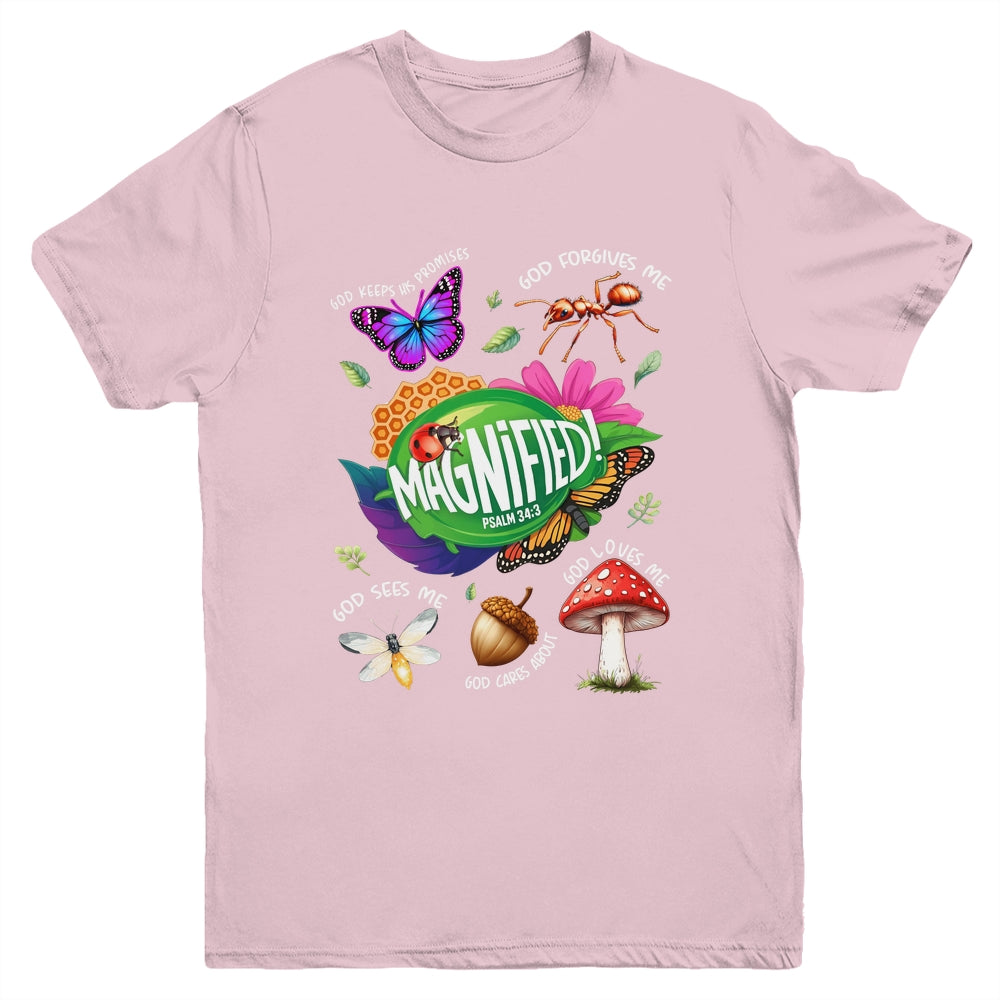 VBS 2025 Magnified Smallest Insects Adventure Christian VBS Youth Shirt | siriusteestore