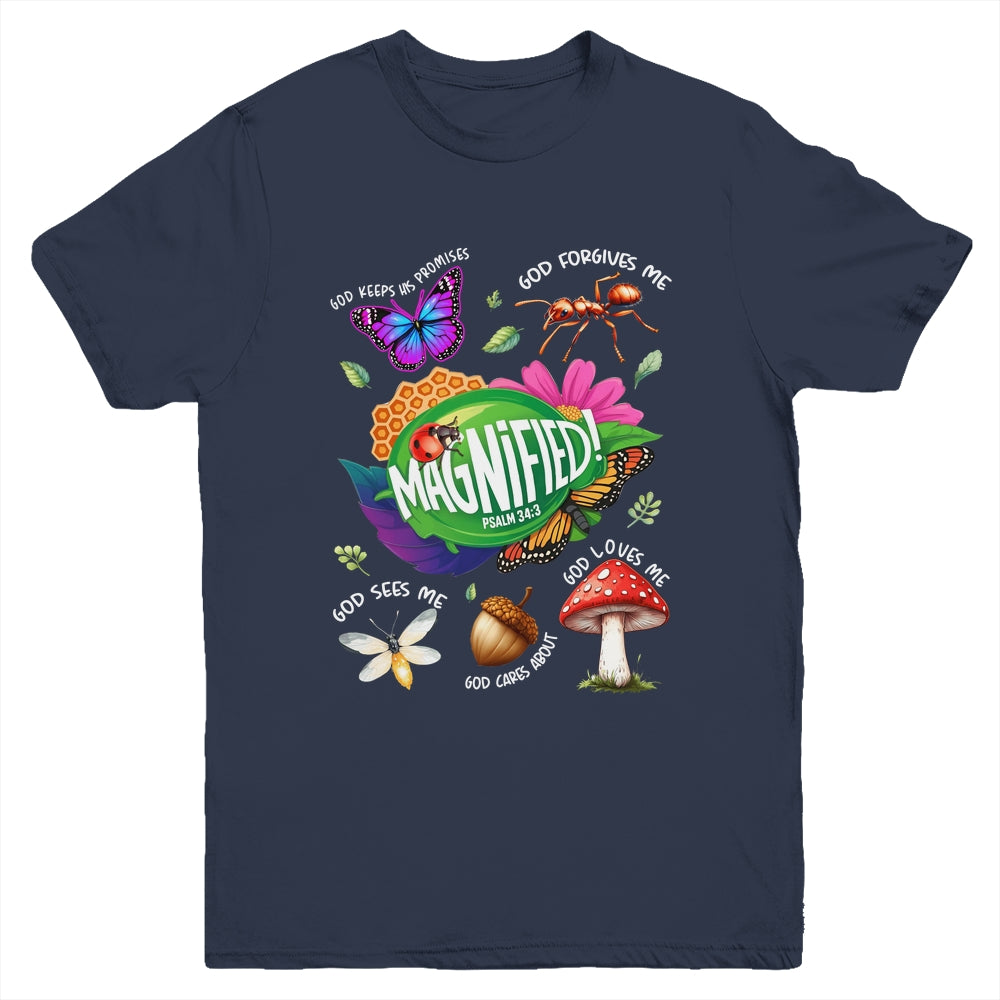 VBS 2025 Magnified Smallest Insects Adventure Christian VBS Youth Shirt | siriusteestore