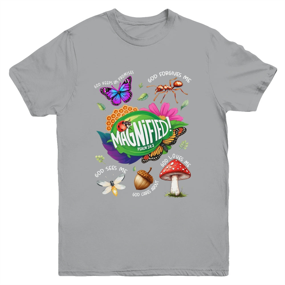 VBS 2025 Magnified Smallest Insects Adventure Christian VBS Youth Shirt | siriusteestore