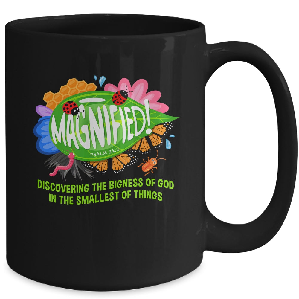 VBS 2025 Magnified Smallest Insects Adventure VBS Camping Mug | siriusteestore