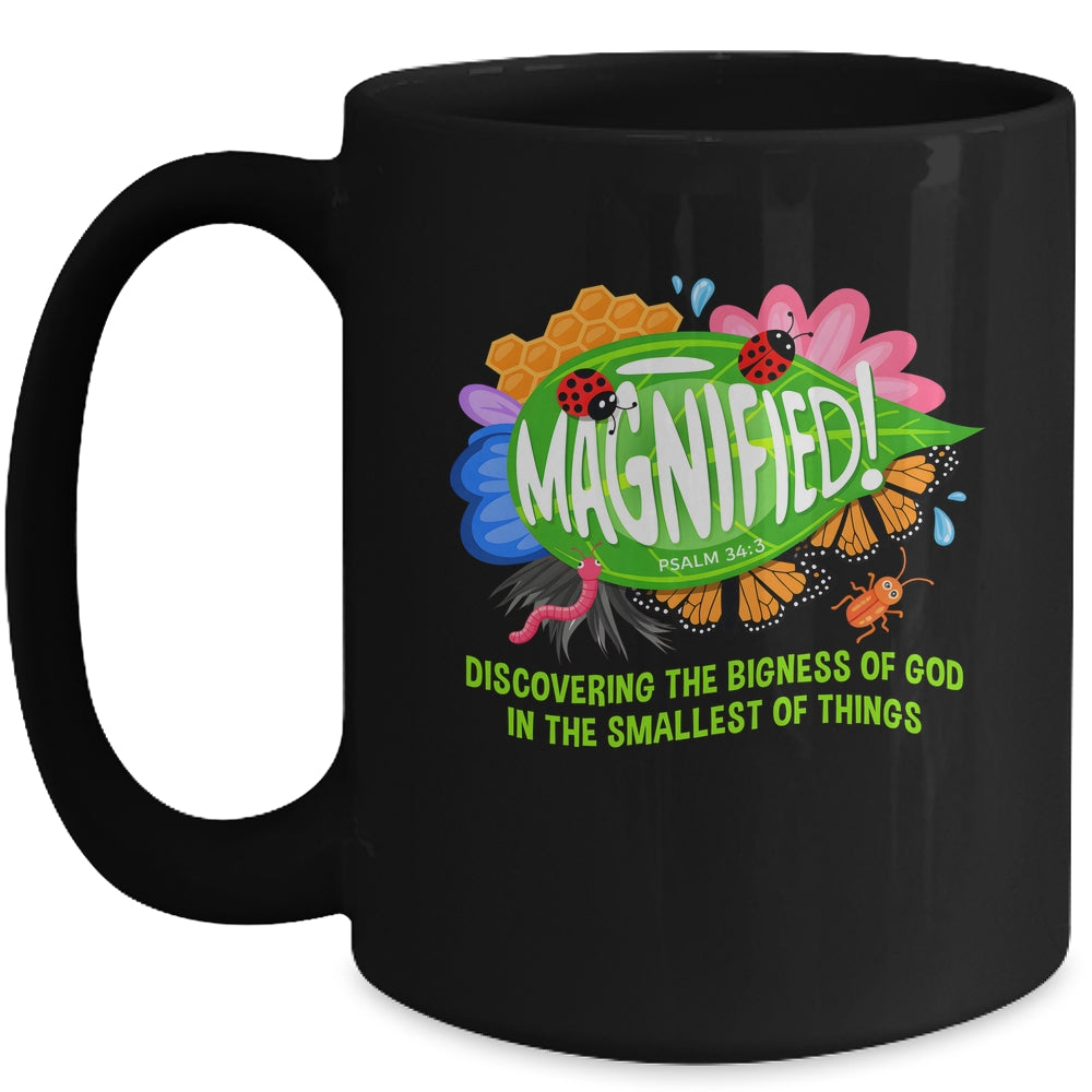 VBS 2025 Magnified Smallest Insects Adventure VBS Camping Mug | siriusteestore