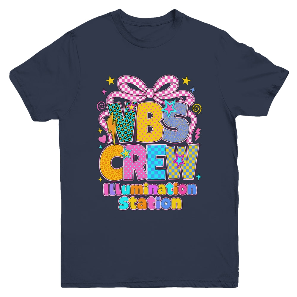 VBS Crew Illumination Station Christian Kids Summer Camp Youth Shirt | siriusteestore