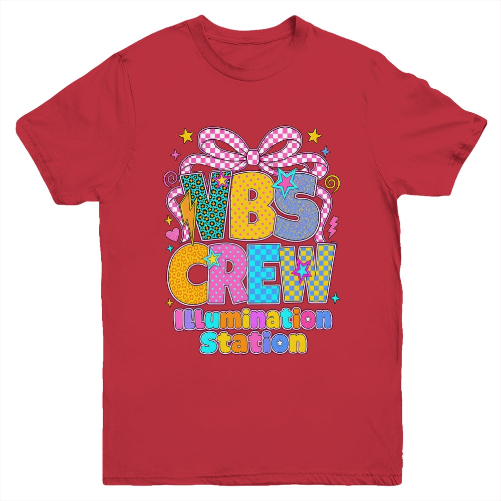 VBS Crew Illumination Station Christian Kids Summer Camp Youth Shirt | siriusteestore