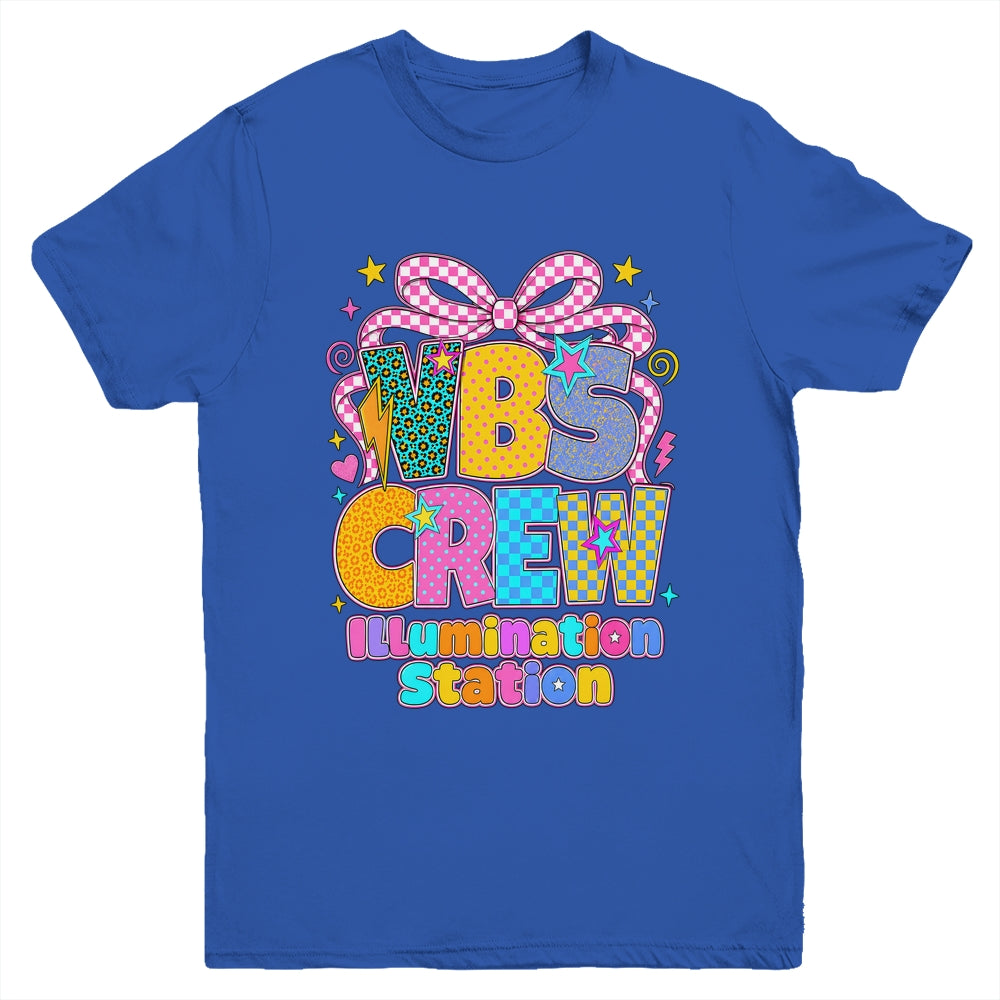 VBS Crew Illumination Station Christian Kids Summer Camp Youth Shirt | siriusteestore