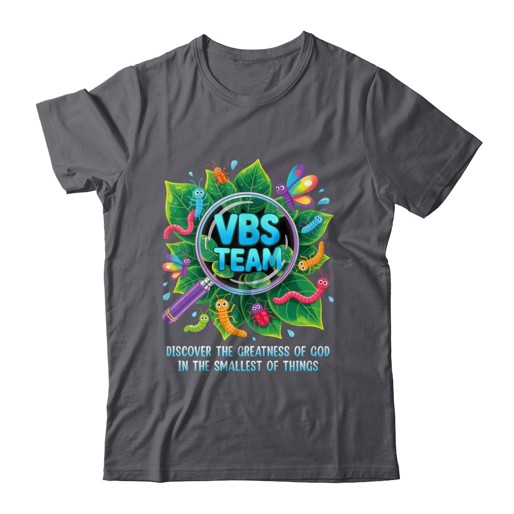 VBS Team 2025 Magnified Smallest Insects Adventure VBS Shirt & Tank Top | siriusteestore