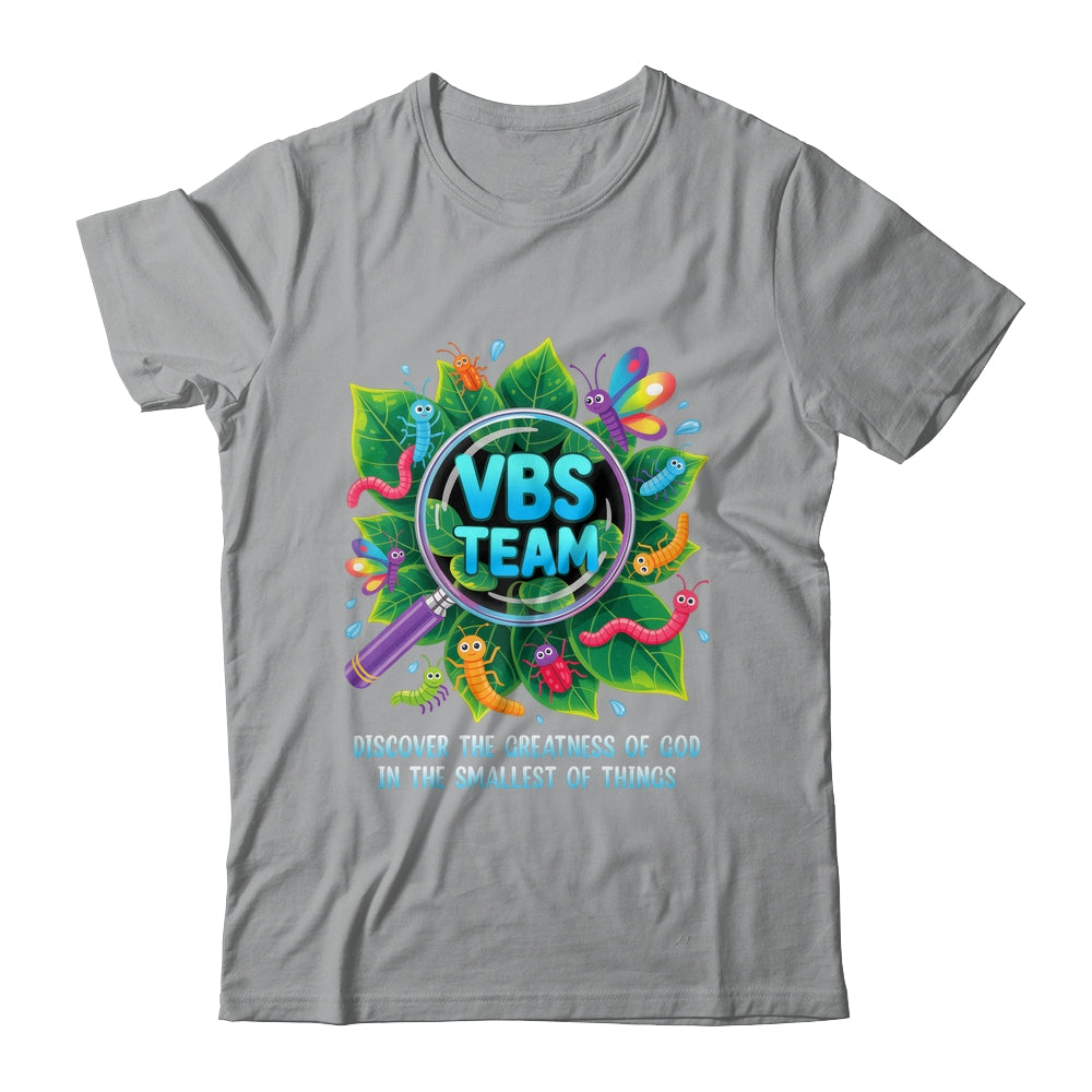 VBS Team 2025 Magnified Smallest Insects Adventure VBS Shirt & Tank Top | siriusteestore