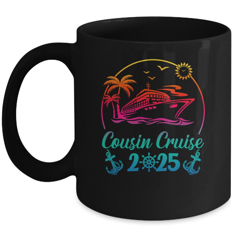 Vacation Cousin Cruise Crew Beach Family Vacation Trip 2025 Mug | siriusteestore