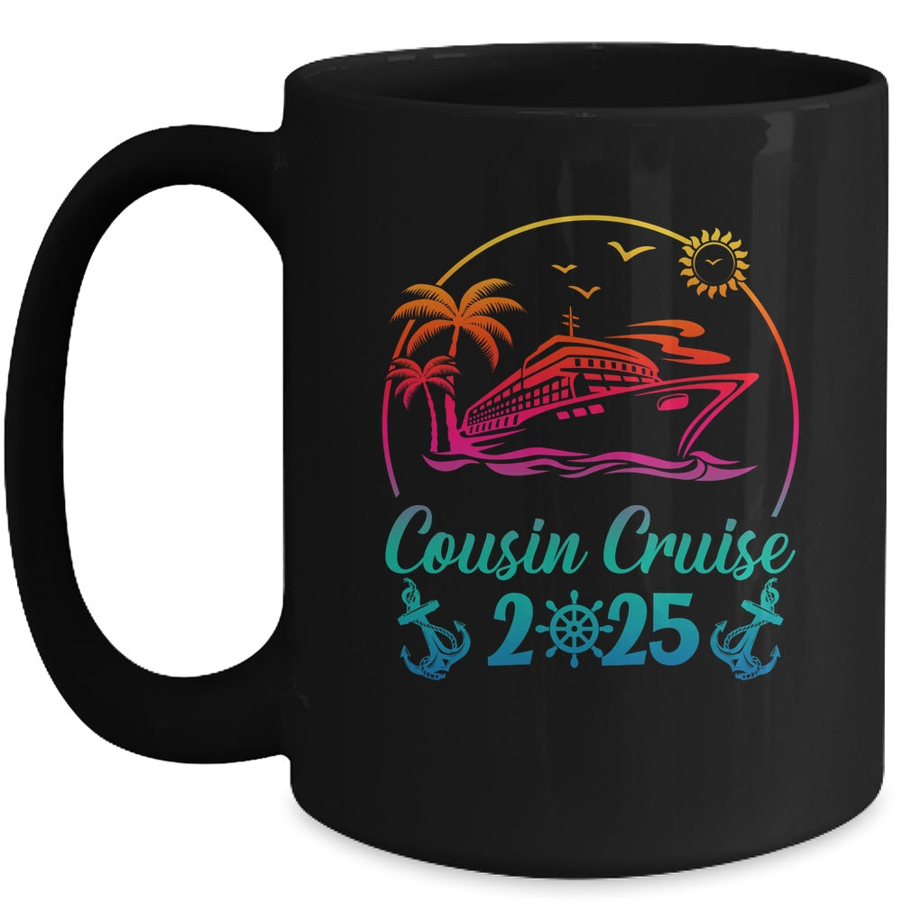 Vacation Cousin Cruise Crew Beach Family Vacation Trip 2025 Mug | siriusteestore