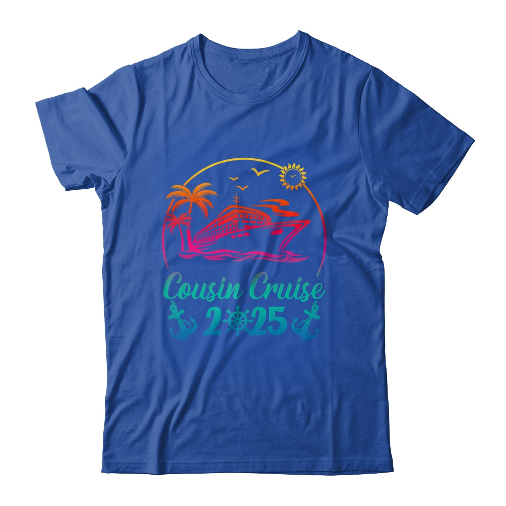 Vacation Cousin Cruise Crew Beach Family Vacation Trip 2025 Shirt & Tank Top | siriusteestore