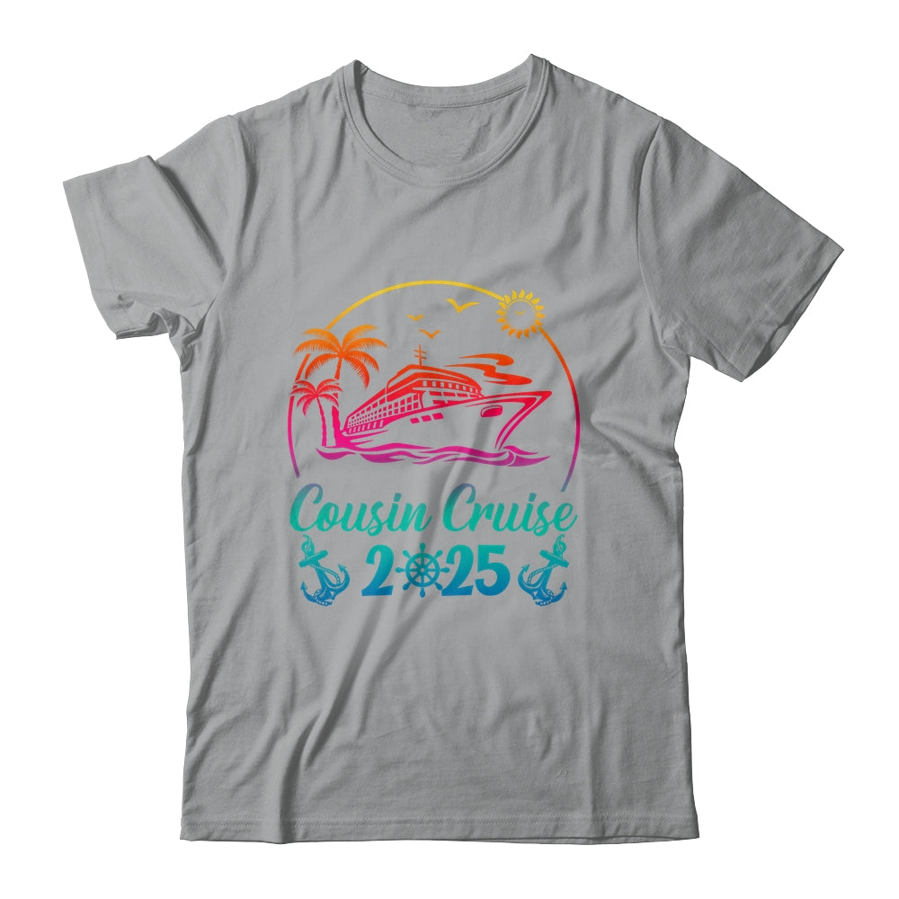 Vacation Cousin Cruise Crew Beach Family Vacation Trip 2025 Shirt & Tank Top | siriusteestore