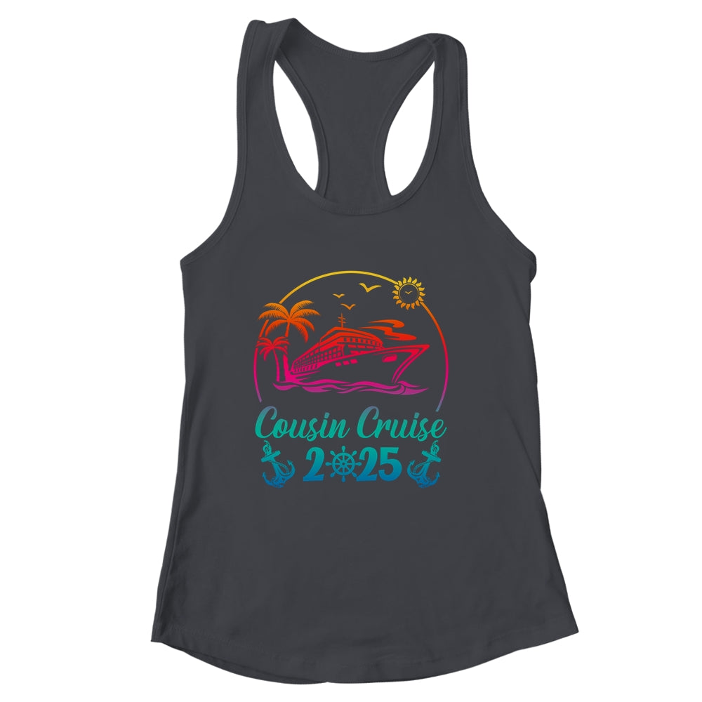 Vacation Cousin Cruise Crew Beach Family Vacation Trip 2025 Shirt & Tank Top | siriusteestore