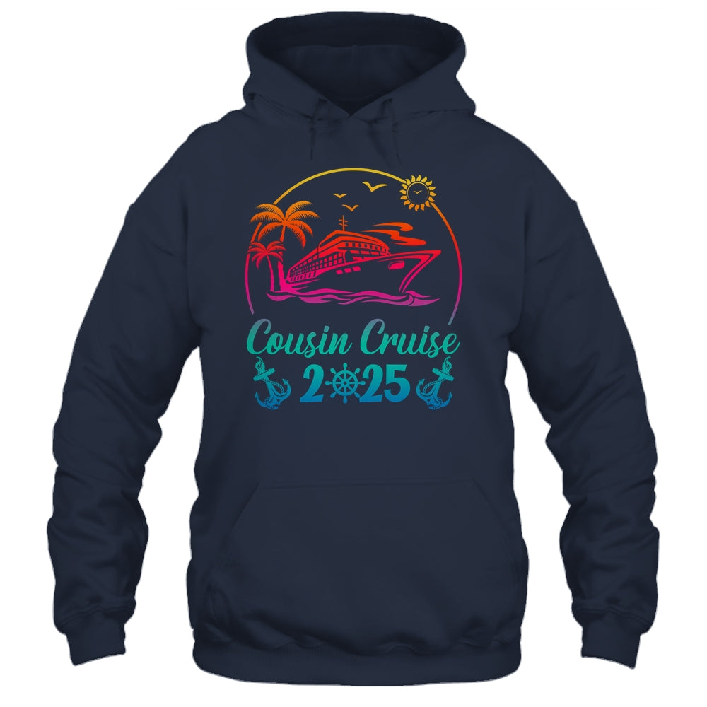 Vacation Cousin Cruise Crew Beach Family Vacation Trip 2025 Shirt & Tank Top | siriusteestore