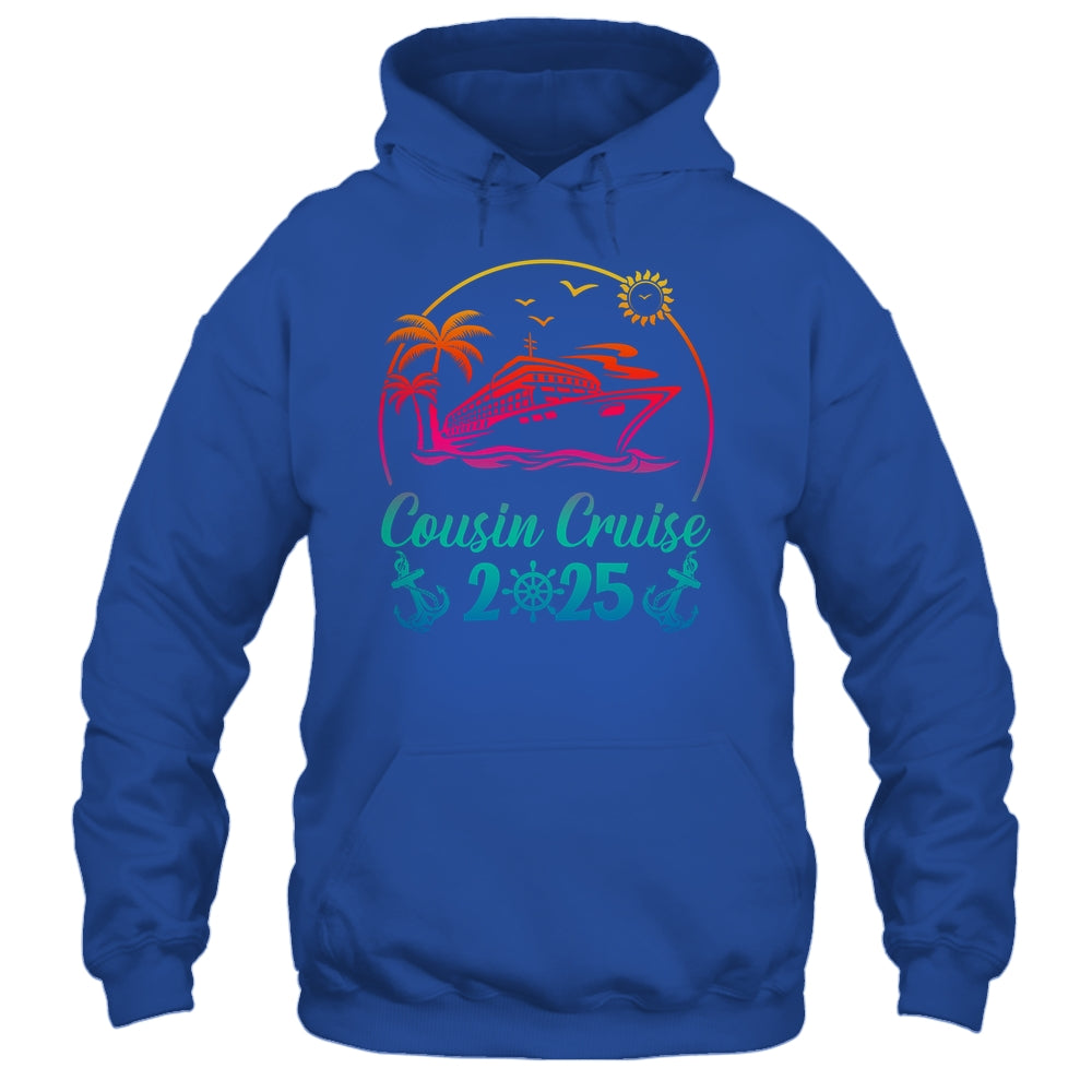 Vacation Cousin Cruise Crew Beach Family Vacation Trip 2025 Shirt & Tank Top | siriusteestore
