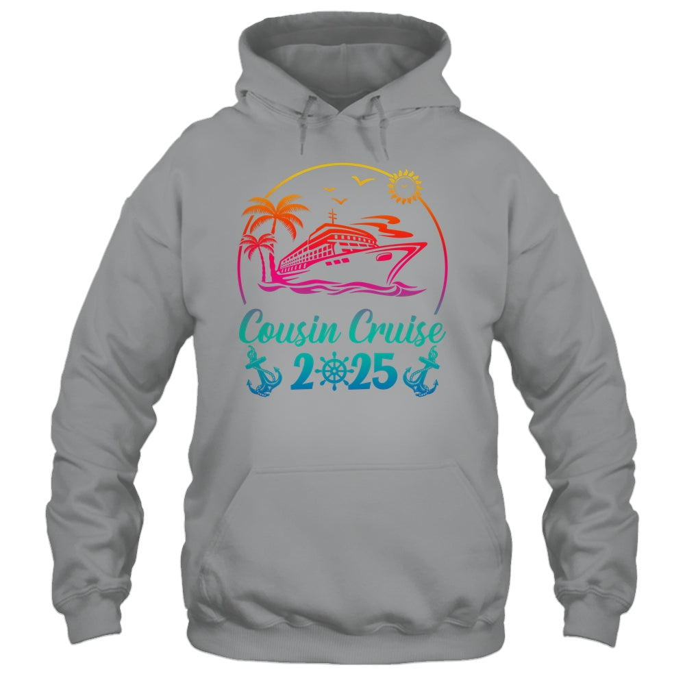 Vacation Cousin Cruise Crew Beach Family Vacation Trip 2025 Shirt & Tank Top | siriusteestore