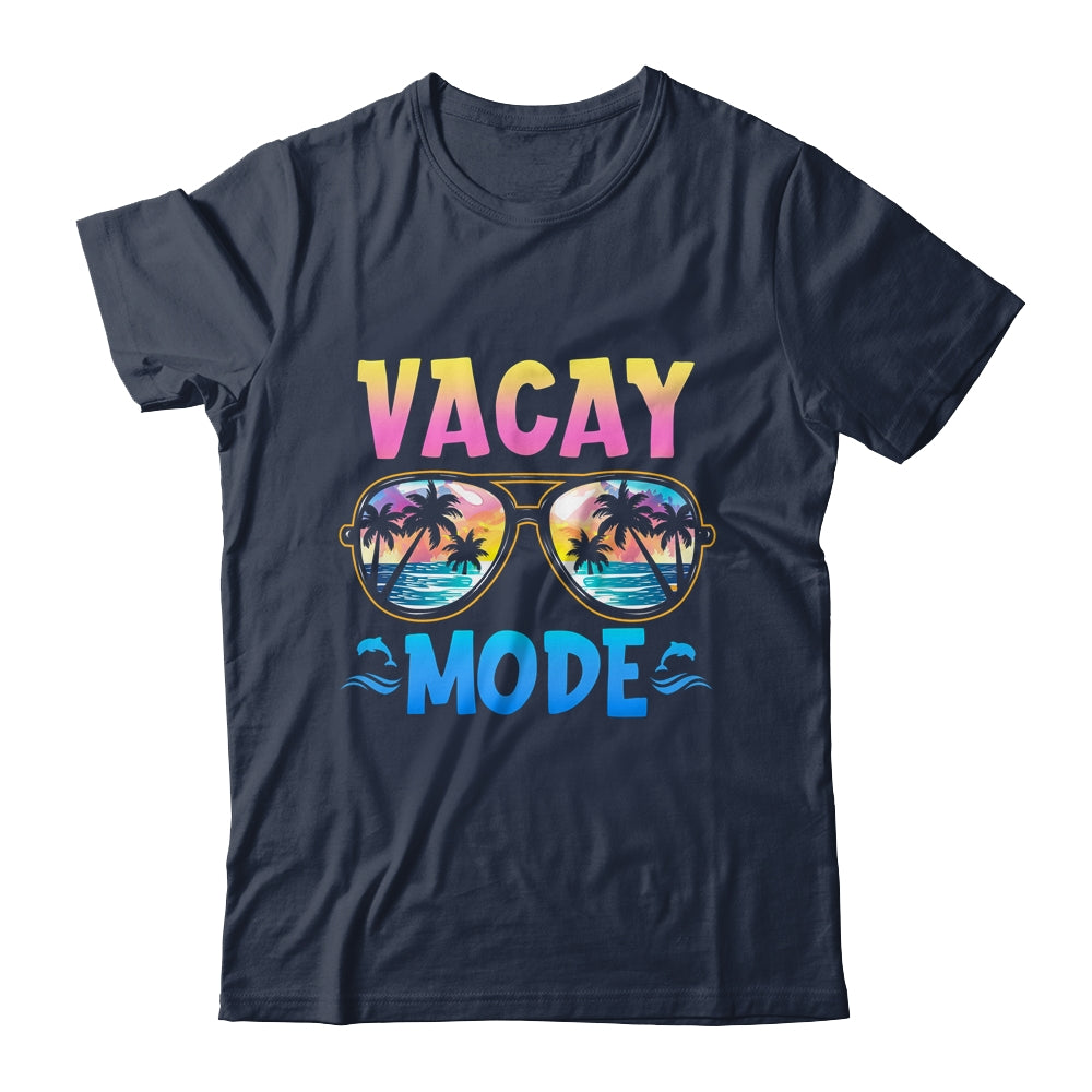 Vacay Mode Palm Tree Beach Vacation Summer Family Holiday Shirt & Tank Top | siriusteestore
