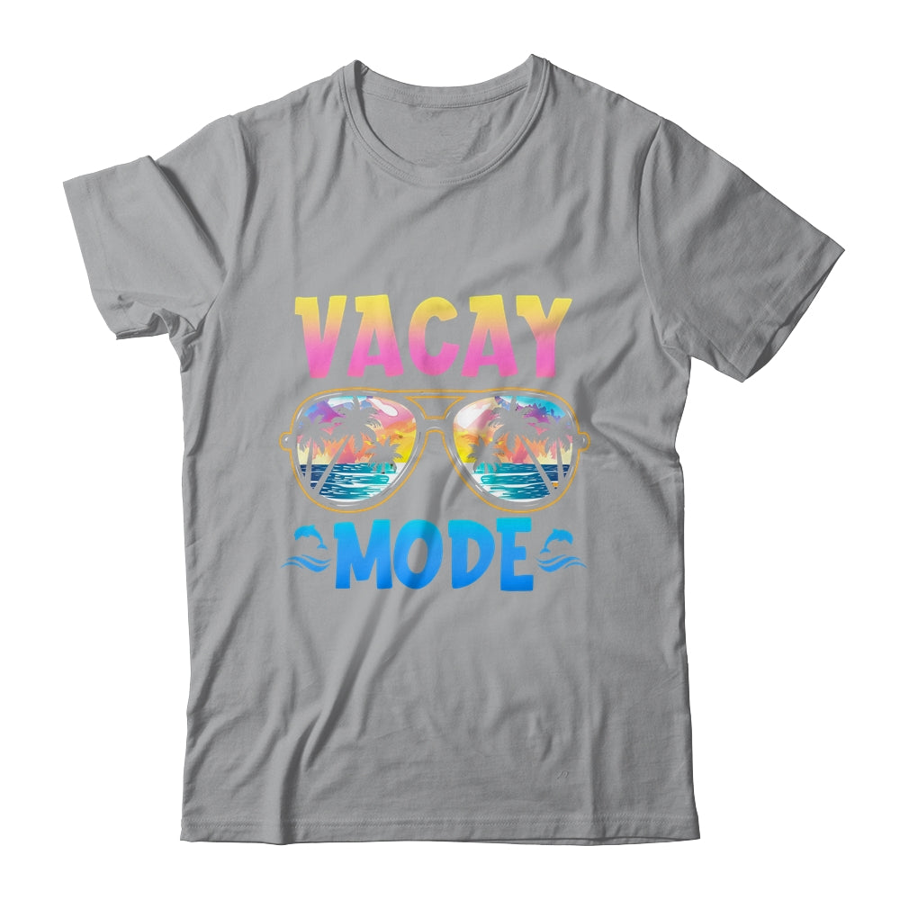 Vacay Mode Palm Tree Beach Vacation Summer Family Holiday Shirt & Tank Top | siriusteestore