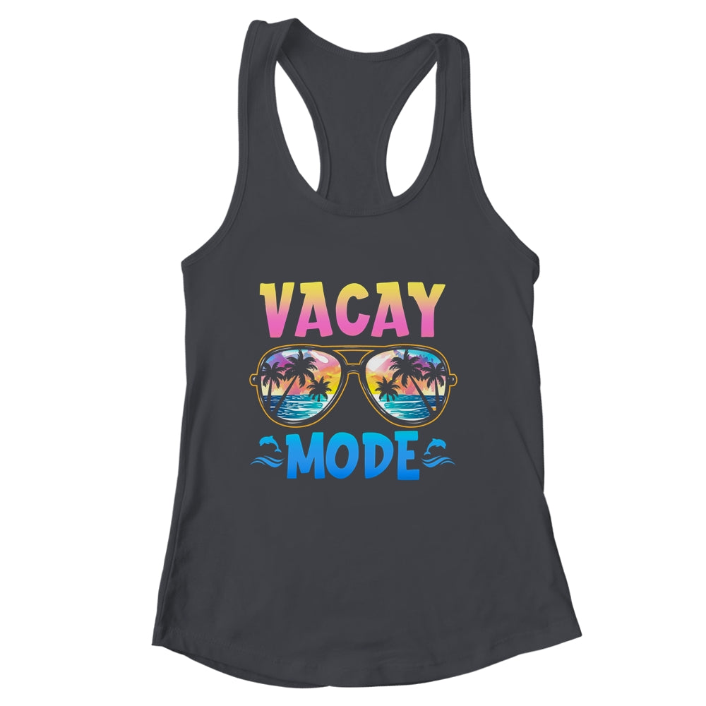 Vacay Mode Palm Tree Beach Vacation Summer Family Holiday Shirt & Tank Top | siriusteestore