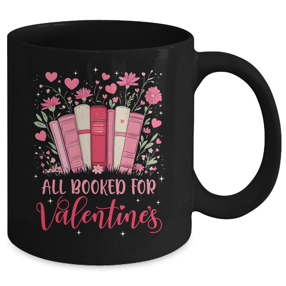Valentines All Booked For Valentines Book Lovers Teacher Kid Mug | siriusteestore