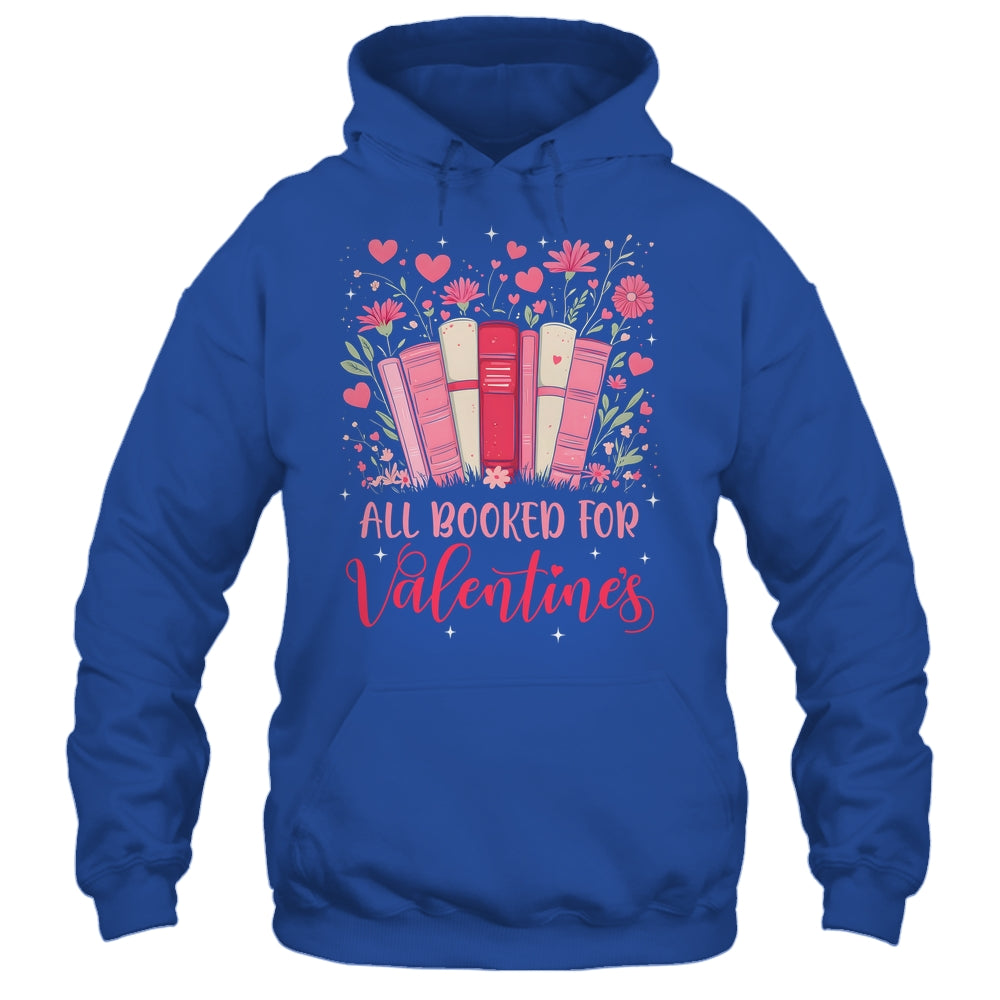 Valentines All Booked For Valentines Book Lovers Teacher Kid Shirt & Tank Top | siriusteestore