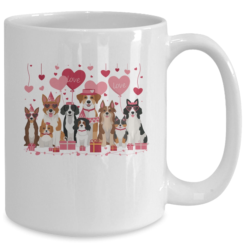 Valentines Dog Owner Valentines Day Design Loving Dogs Mug | siriusteestore