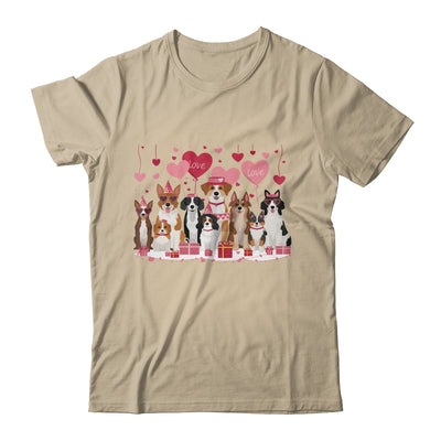 Valentines Dog Owner Valentines Day Design Loving Dogs Shirt & Sweatshirt | siriusteestore