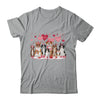 Valentines Dog Owner Valentines Day Design Loving Dogs Shirt & Sweatshirt | siriusteestore