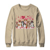 Valentines Dog Owner Valentines Day Design Loving Dogs Shirt & Sweatshirt | siriusteestore