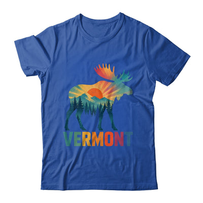 Vermont New England Vintage Pride Moose Nature Hiking Shirt & Tank Top | siriusteestore