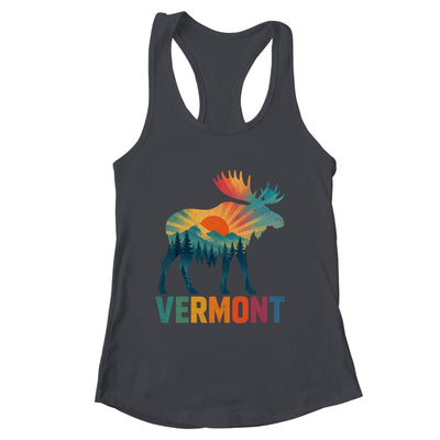 Vermont New England Vintage Pride Moose Nature Hiking Shirt & Tank Top | siriusteestore