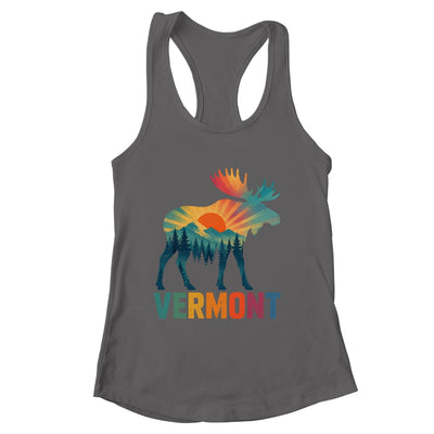Vermont New England Vintage Pride Moose Nature Hiking Shirt & Tank Top | siriusteestore
