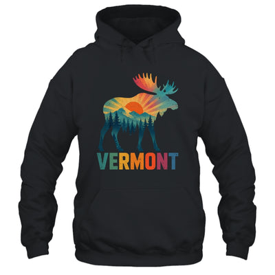 Vermont New England Vintage Pride Moose Nature Hiking Shirt & Tank Top | siriusteestore