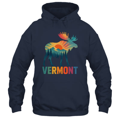 Vermont New England Vintage Pride Moose Nature Hiking Shirt & Tank Top | siriusteestore