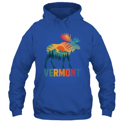 Vermont New England Vintage Pride Moose Nature Hiking Shirt & Tank Top | siriusteestore
