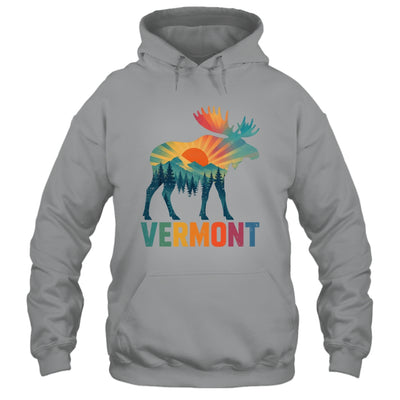 Vermont New England Vintage Pride Moose Nature Hiking Shirt & Tank Top | siriusteestore