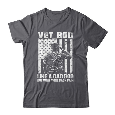 Vet Bod Like Dad Bod But More Back Pain Vintage Flag Shirt & Hoodie | siriusteestore