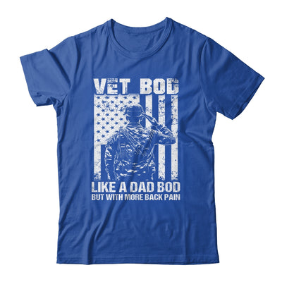 Vet Bod Like Dad Bod But More Back Pain Vintage Flag Shirt & Hoodie | siriusteestore