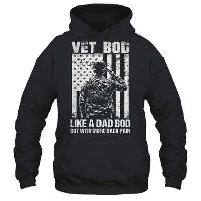 Vet Bod Like Dad Bod But More Back Pain Vintage Flag Shirt & Hoodie | siriusteestore