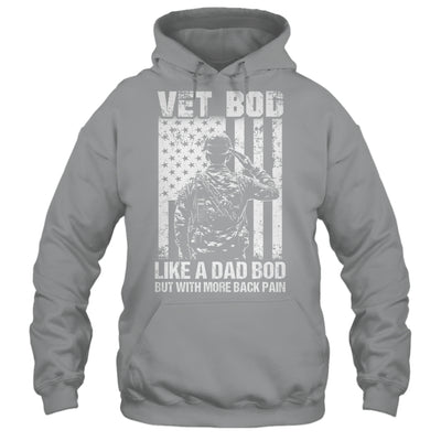 Vet Bod Like Dad Bod But More Back Pain Vintage Flag Shirt & Hoodie | siriusteestore